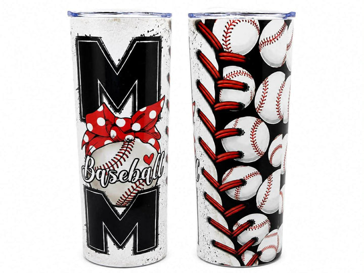 Baseball Mom 20oz Skinny Tumbler