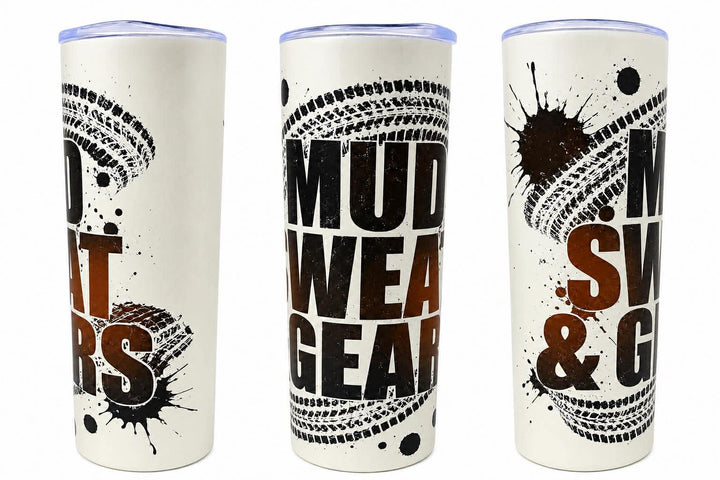 Mud Sweat & Gears Off-Road 20oz Skinny Tumbler