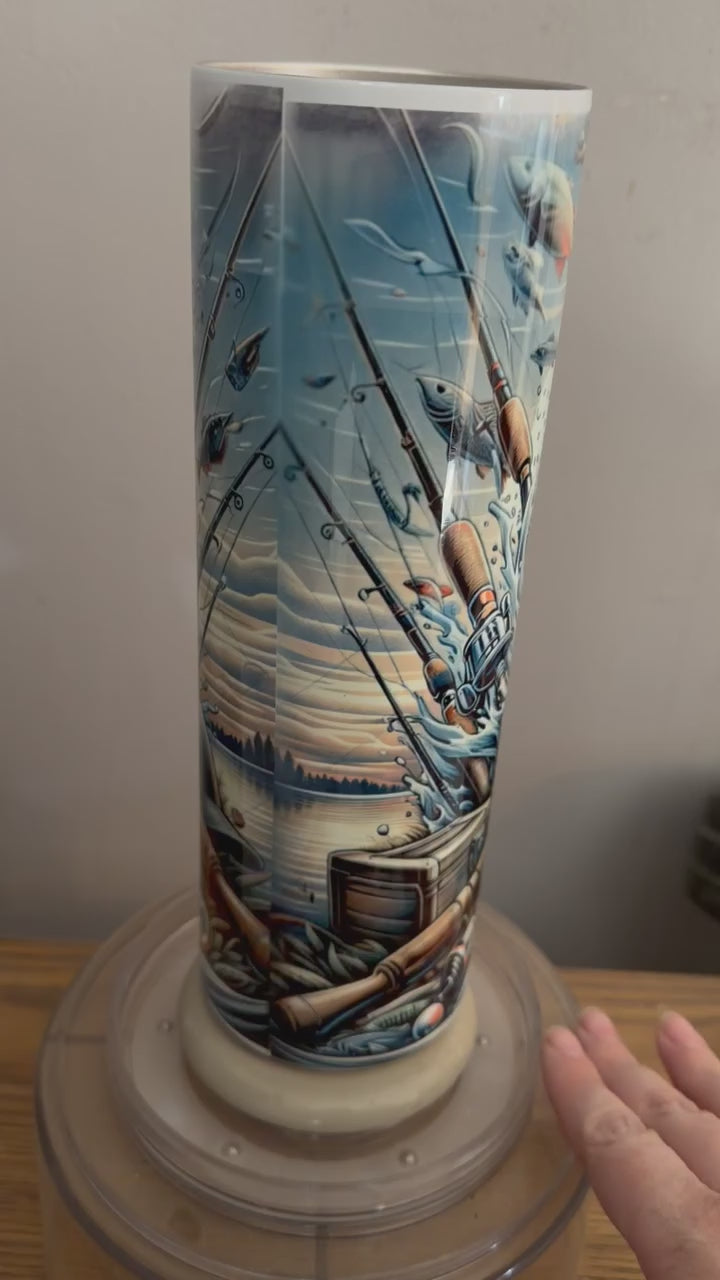 Fishing life tumbler