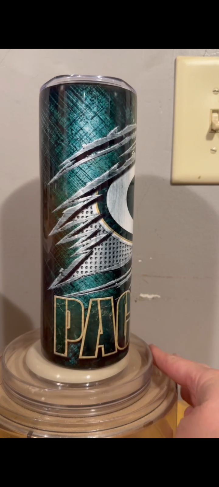 Green Bay Packers tumbler